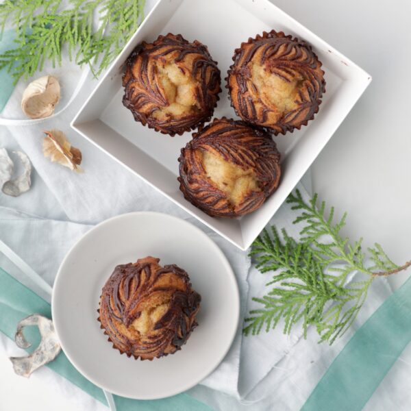 Muffin - Banana Nutella